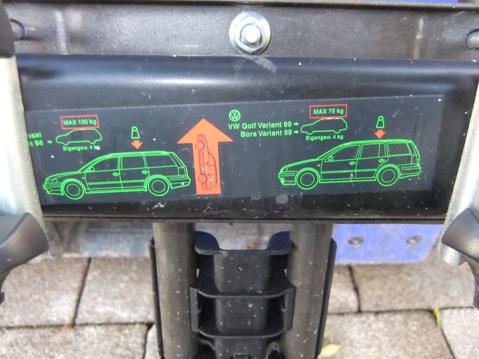 Dach Fahrradträger x2  mit Grundträger  für passat in Weinstadt