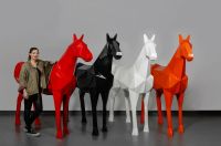 TOP Ostern Angebot 3D Pferde Horse Reitsport Figur Skulptur Nordrhein-Westfalen - Lage Vorschau