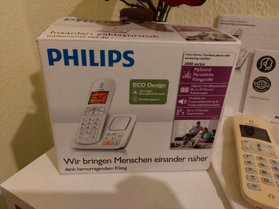 Phillips schnurloses Telefon CD280/285 in Berlin