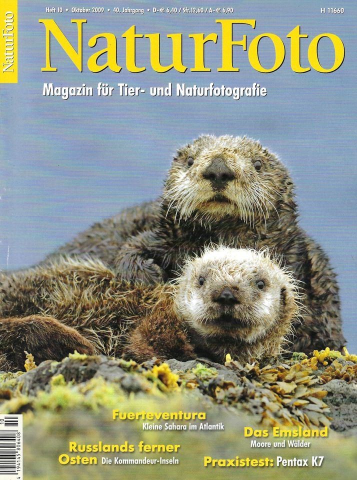 NATURFOTO - Magazin für Tier- und Naturfotografie - HEFT 10 /2009 in Birkenau