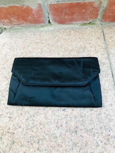 Handytasche Schminktäschchen Tasche Täschchen, Vintage 50er Seide in Marbach am Neckar