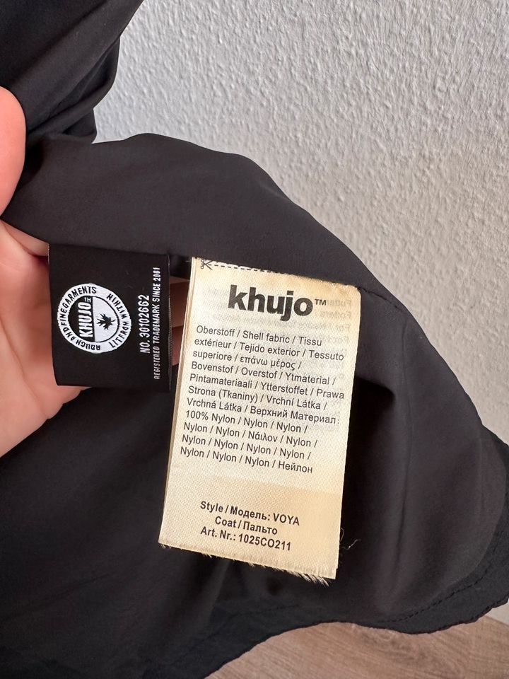 Khujo Voya Mantel Parka Loose fit schwarz Jacke Größe L 40 in Hamburg