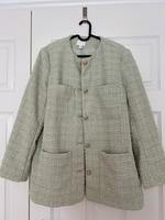 Bouclé Jacke - lindgrün - H&M - Gr. L - Gr. 42/44 Bayern - Bad Tölz Vorschau