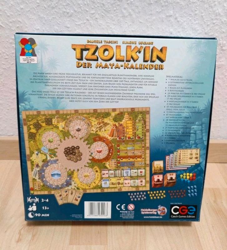 Tzolkin der Maya-Kalender CGE Brettspiel Spiel Tascini Luciano in Reinfeld