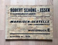 Altes Musterbuch Markisen–Gestelle & Zubehör Robert Schöne, Essen Brandenburg - Wandlitz Vorschau