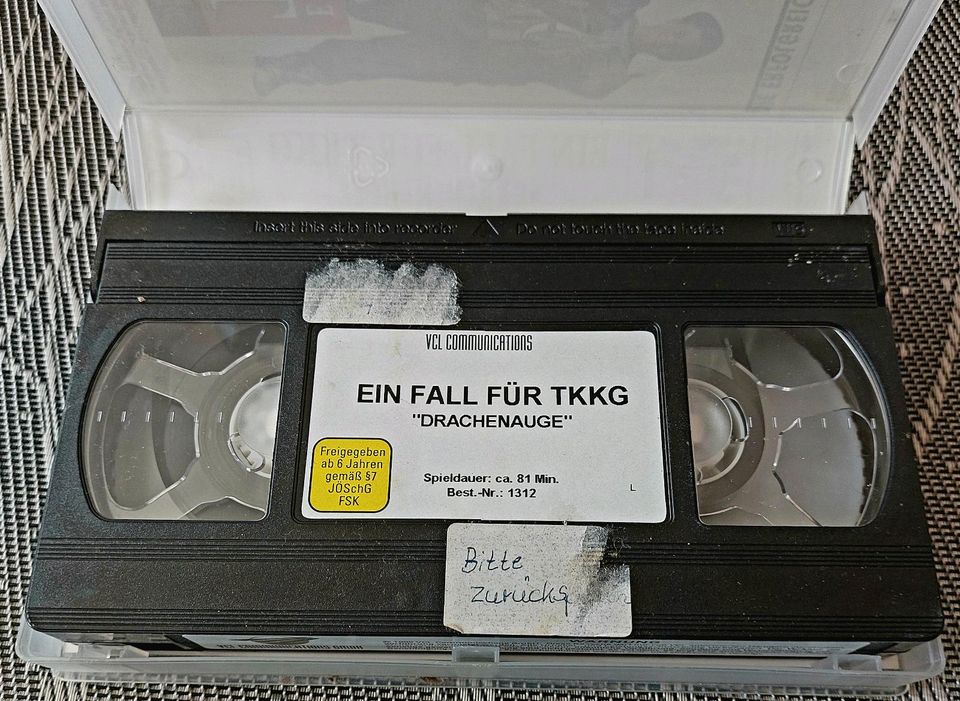 VHS-FILM "Ein Fall für TKKG - Drachenauge" in Schneeberg