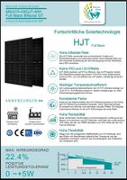 Maysun HJT-Modul 430 Watt Glas Glas Module Full Black Nordrhein-Westfalen - Zülpich Vorschau