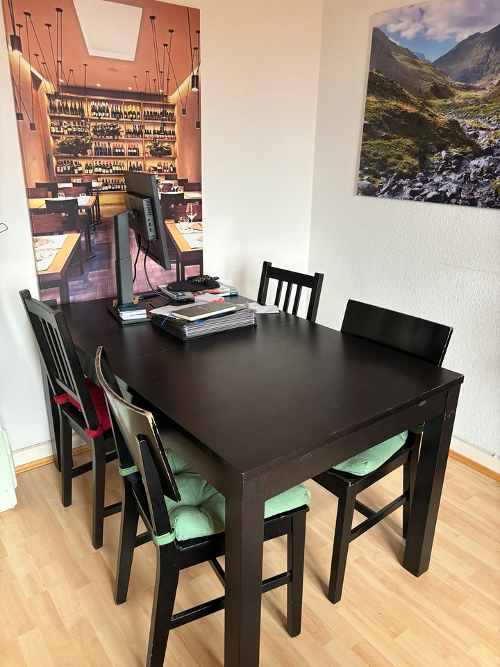 Esstisch Stühle ausziehbar Tisch in Hamburg