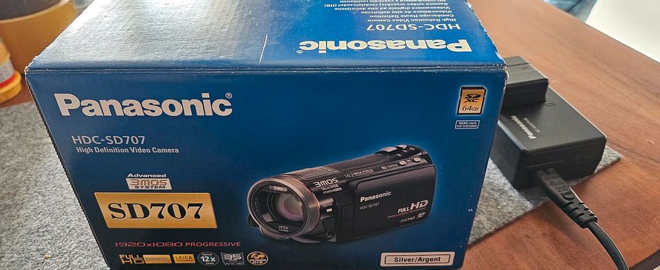 Panasonic HDC-SD707 Camcorder FullHD  14,2 Megapixel Leica in Bottrop