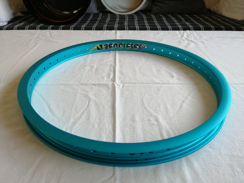 HOFFMAN Bikes Generator BMX Felge Rim 20" 48 Loch blau NOS neu in Neunkirchen-Seelscheid