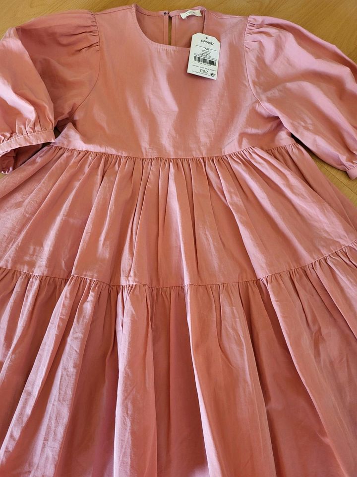 Next Kleid Drehkleid rosa Oversize Gr.122 6-7 NEU in Neuenstadt