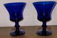 2 blaue Glaskelche Nordrhein-Westfalen - Overath Vorschau