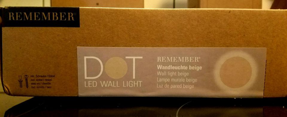 Remember LED Leuchte 'DOT' beige in Berlin