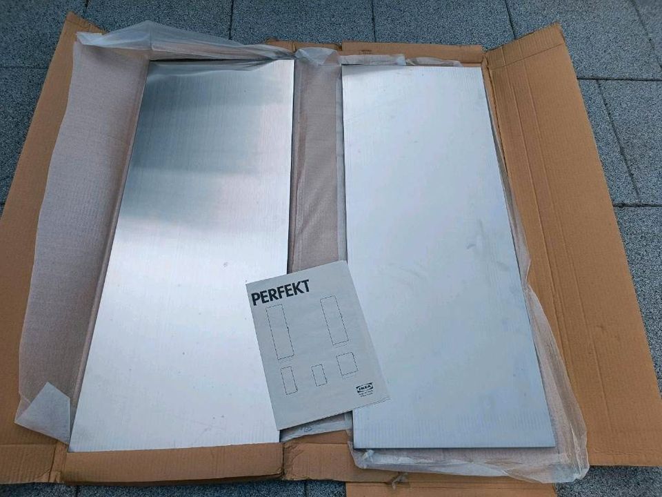 Ikea Faktum  Rubrik Perfekt Edelstahl Seitenteil 76 cm in Sehnde