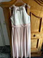 Abendkleid lang rosa/weiß Saarland - Merzig Vorschau