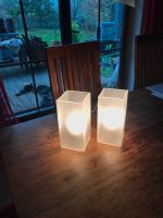 Nachttisch Sideboard Lampe Glas mit Leuchtkörper Bayern - Rosenheim Vorschau