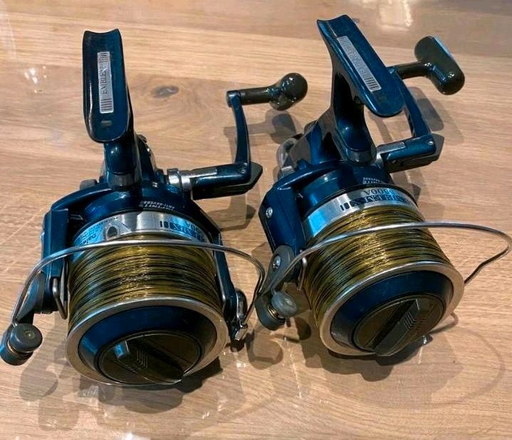 2 × Daiwa Emblem-X 5500 A (JAPAN) Karpfenrollen Angelrollen KULT! in Bad Bentheim