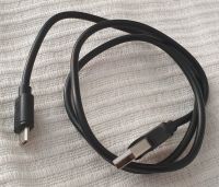 Schwarzes 65cm USB-Kabel TypA <-> Micro USB2.0 DURACELL Schleswig-Holstein - Lübeck Vorschau