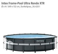 Intex Pool Ultra Rondo 549×132,Leiter,Abdeckplane+"Poolrobotor" Nordrhein-Westfalen - Ennepetal Vorschau