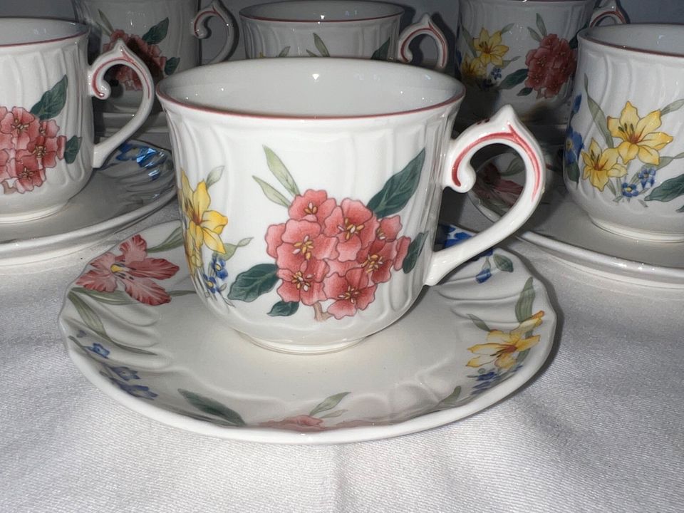 Villeroy & Boch, Espresso, Kaffee Tassen Flora Bella in Attenkirchen