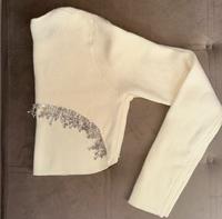 Pulli/Oberteil mit Strasssteine/Creme/Beige/ Gr.M/Bauchfrei/Zara/ Bayern - Neu Ulm Vorschau