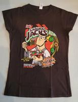Samurai Jack Cornflakes Cartoon Teenager Damenshirt Qwertee M Nordrhein-Westfalen - Hilden Vorschau