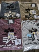 4 neue Alpha Industries Herren Tshirts zu Verkaufen Hessen - Dillenburg Vorschau
