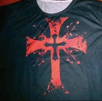 Shirt mit Kreuz in Gr. XXL Langarmshirt Sachsen - Penig Vorschau