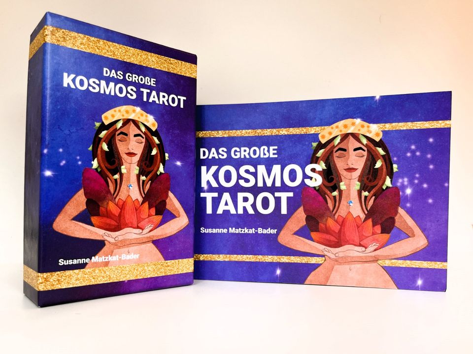 Wunderschönes Tarotkarten-Deck inkl.Tarotbuch, neu, Kosmos-Tarot in Weitnau