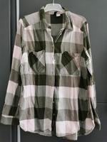 H&M Karohemd grün/rosa Damen 36 Hessen - Niestetal Vorschau