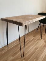 Tisch / Schreibtisch Holz Massiv mit Hairpin Legs Berlin - Lichtenberg Vorschau