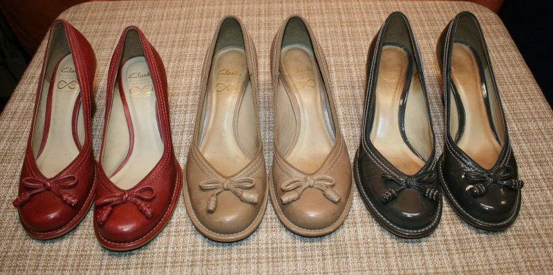 HALBSCHUHE CLARKS Bombay Lights Gr. 36 Rot Gr. 3 /35,5 Beige 3,5 in  Nürnberg (Mittelfr) - Aussenstadt-Sued | eBay Kleinanzeigen ist jetzt  Kleinanzeigen