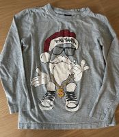 Langarmshirt mit Bad Santa Gr.134/140 Saarland - Mettlach Vorschau