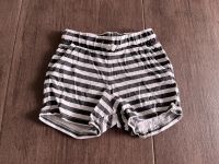 Shorts H&M Gr. 80 schwarz weiß gestreift Niedersachsen - Lachendorf Vorschau