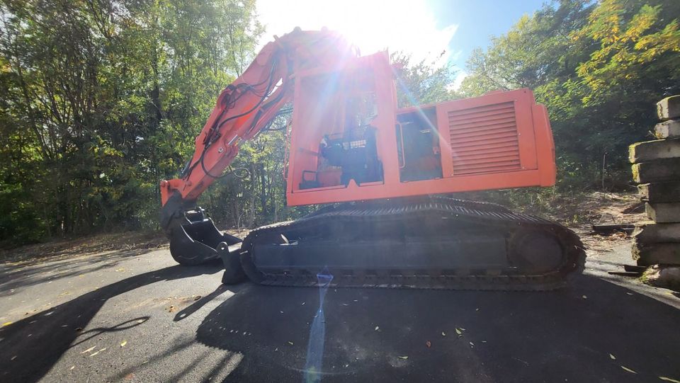 ✅  ❗​ Baumaschine Bagger Kettenbagger Tunnelbagger Terex TE210 Abbruchbagger  günstig kaufen ✅ in Frankfurt am Main