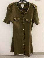 Kleid in Rippstick | H&M | Gr. M | Khaki Nordrhein-Westfalen - Hünxe Vorschau
