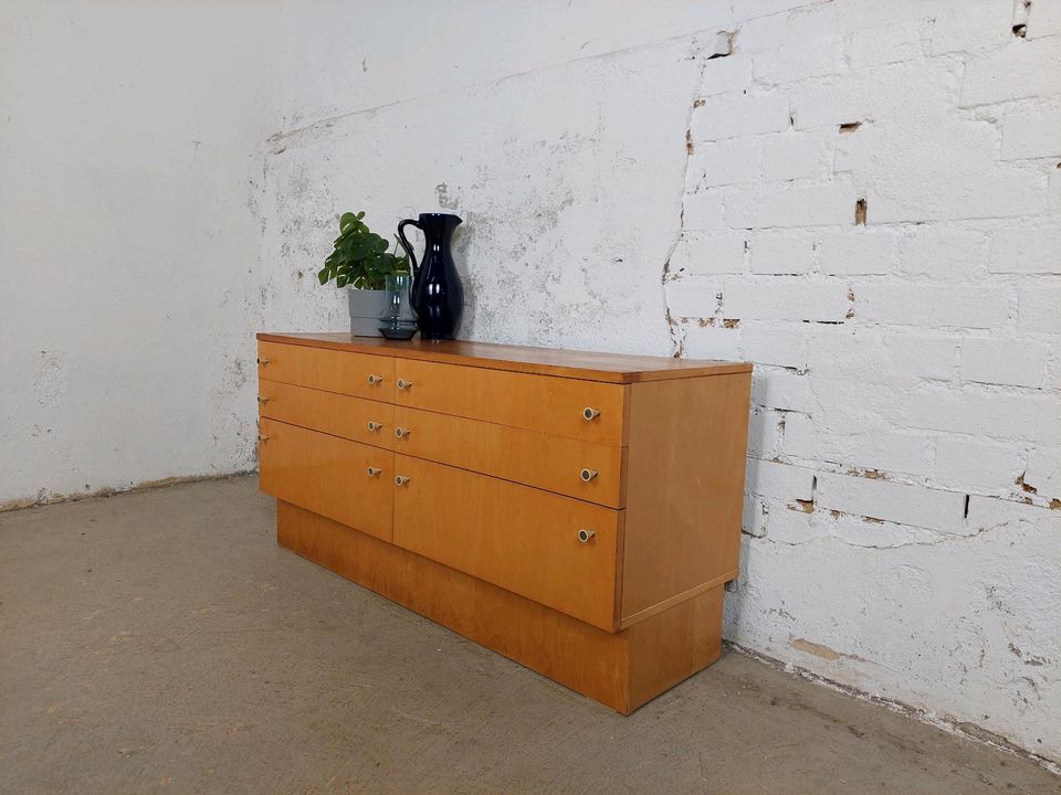 Vintage Sideboard Kommode Holzschrank 60er 70er DDR in Berlin