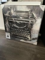 Leinwand Bild Underwood Schreibmaschine Kunstdruck Neu München - Ramersdorf-Perlach Vorschau