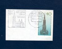 600 Jahre Ulmer Münster Sonderstempel 1977 - Briefmarke 937 Dresden - Gruna Vorschau