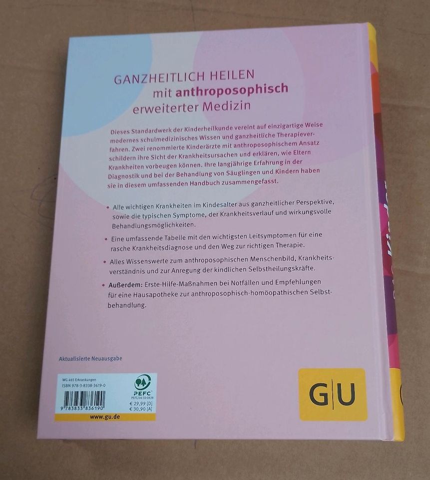 Das Kinder Gesundheitsbuch GU Dr. Med. Jan Vagedes Georg Soldner in Bekond