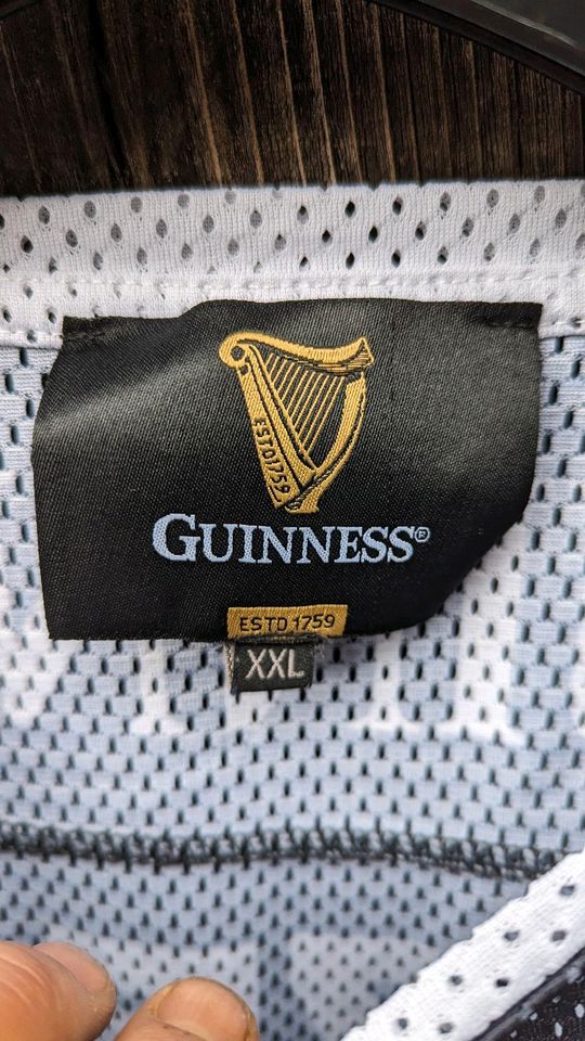 Guinness Shirt T-Shirt Trikot Netzshirt XXL blau in Braunschweig