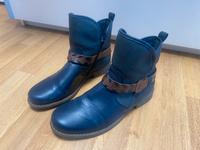 Dunkelblaue Stiefeletten von Rieker gr. 40 Niedersachsen - Edewecht Vorschau