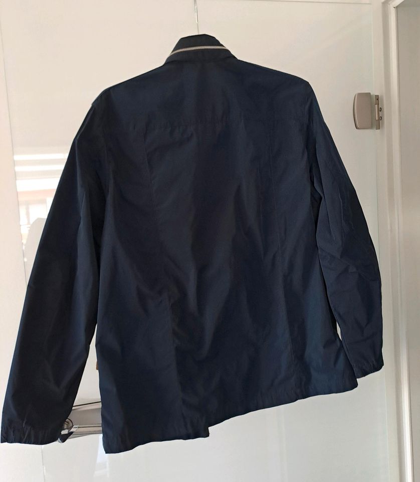 Jacke Sommerjacke Überhangsjacke Brax blau Gr 54 in Hanau