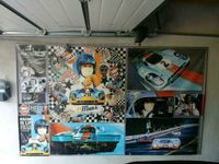 Le Mans 24h Gulf Porsche 917 Banner Steve McQueen 2,5x1,5m Hessen - Dietzhölztal Vorschau