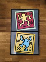 2x original Keith Haring Bilder im schwarzen Alu- Rahmen Niedersachsen - Oldenburg Vorschau