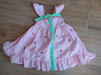 Kleid, kariert, rosa, weiß,grün, Melone, Gr.2t, Gr. 92 Hessen - Echzell  Vorschau