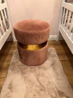 Hocker Rosa  Samt Gold Nordrhein-Westfalen - Gladbeck Vorschau