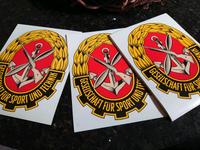 GST Hoheitszeichen  Emblem Trabant Kübel MZ  Abziehbild DDR  NVA Sachsen-Anhalt - Barleben Vorschau