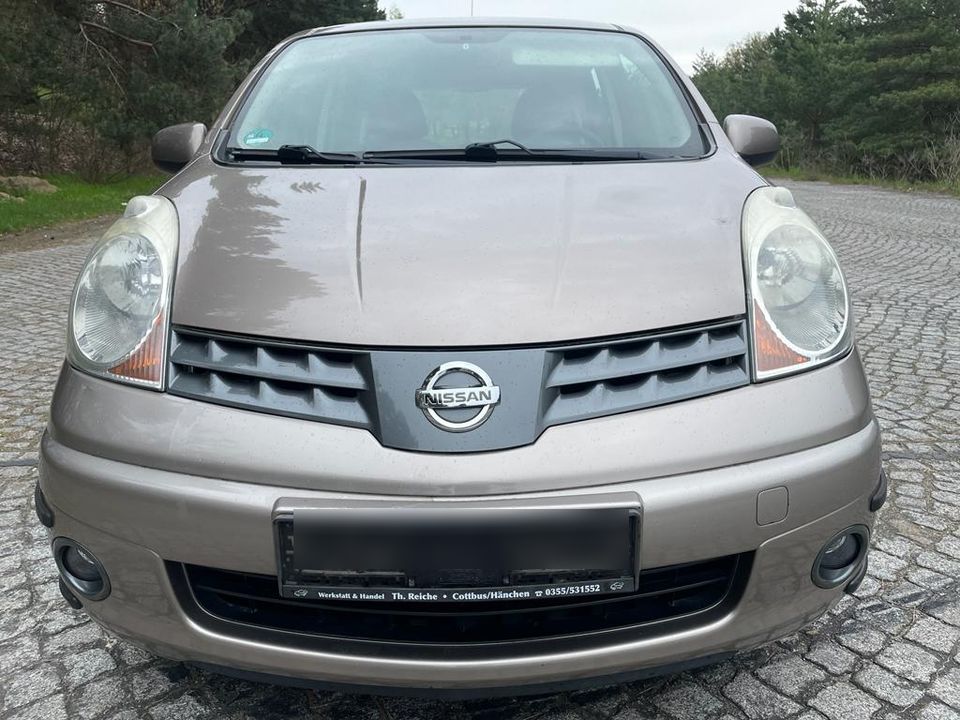 Nissan Note 1,4 Klima/ TÜV bis 06-2025 Winter+Sommerreifen in Cottbus