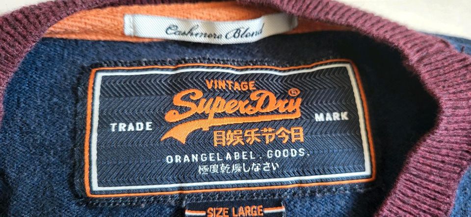 Superdry Pullover Gr. L Kaschmir Blend in Leonberg